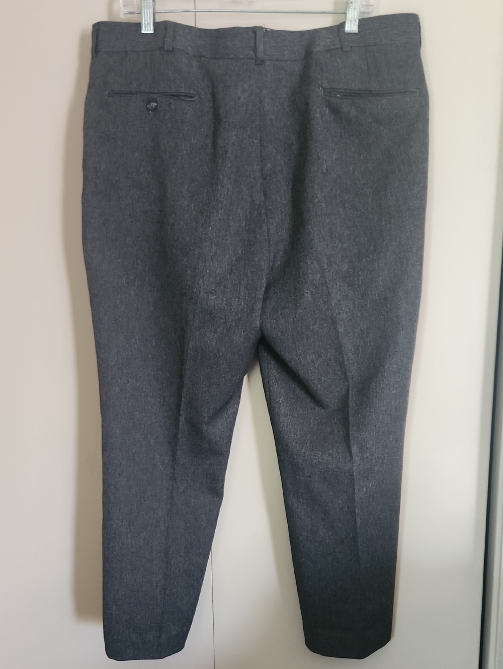 Men's Charcoal Grey dress Pants Flex waist Business or formal Occasions